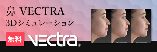 鼻 VECTRA 3D シミュレーション バナー